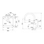 Franke Colonnes - Set de cuisine G274O, évier en fragranit MRG 610-52 RTL + robinet FC 6018.071, onyx 114.0700.788 Franke Colonnes - Set de cuisine G274O, évier en fragranit MRG 610-52 RTL + robinet FC 6018.071, onyx 114.0700.788