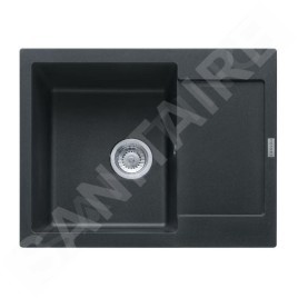 Franke Colonnes - Set de cuisine G275O, évier en fragranit MRG 611-62 + robinet FC 6018.071, onyx 114.0700.792