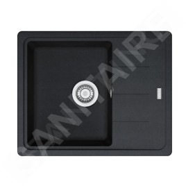 Franke Colonnes - Set de cuisine G278O, évier en fragranit BFG 611-62 + robinet FC 6018.071, onyx 114.0700.802
