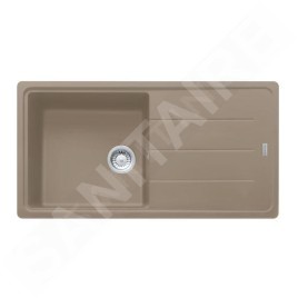 Franke Colonnes - Set de cuisine G280KA, évier en fragranit BFG 611 et robinetterie FC 6018.424, cachemire 114.0700.810