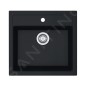 Franke Colonnes - Set de cuisine T114Č,évier en tectonite SID 610, noir + robinet FN 3230.031, noir / chrome 143.0687.294 Franke Colonnes - Set de cuisine T114Č,évier en tectonite SID 610, noir + robinet FN 3230.031, noir / chrome 143.0687.294