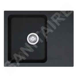 Franke Colonnes - Set de cuisine T110Č, évier en tectonite OID 611-62 + robinet FN 3230.031, noir / chrome 143.0687.308