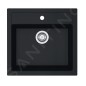Franke Colonnes - Set de cuisine T122Č,évier en tectonite SID 610 + robinet FN 6018.901, noir / noir mat 143.0687.310 Franke Colonnes - Set de cuisine T122Č,évier en tectonite SID 610 + robinet FN 6018.901, noir / noir mat 143.0687.310