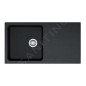 Franke Colonnes - Set de cuisine T120Č, évier en tectonite OID 611 + robinet FP 6018.901, noir / noir mat 143.0687.326 Franke Colonnes - Set de cuisine T120Č, évier en tectonite OID 611 + robinet FP 6018.901, noir / noir mat 143.0687.326