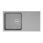 Franke Colonnes - Set de cuisine T120Š, évier en tectonite OID 611+ robinet FN 6018.084, gris / gris pierre 143.0687.379 Franke Colonnes - Set de cuisine T120Š, évier en tectonite OID 611+ robinet FN 6018.084, gris / gris pierre 143.0687.379