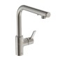 Ideal Standard Gusto - Mitigeur d'évier avec distributeur de savon, acier A7817GN