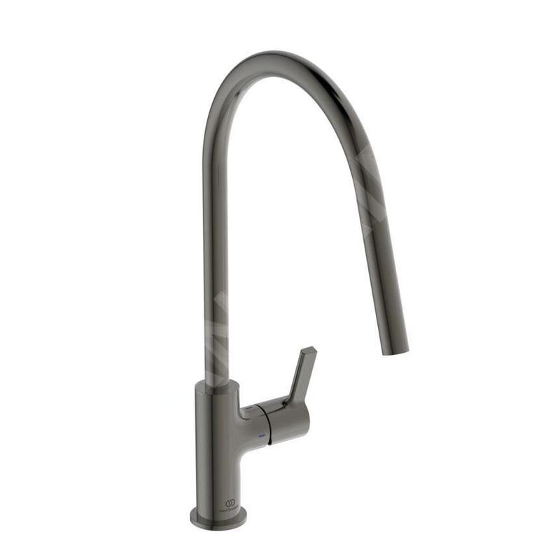 Ideal Standard Gusto - Mitigeur d'évier, gris magnétique BD408A5