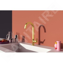 Ideal Standard Gusto - Mitigeur d'évier, or brossé BD411A2