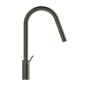 Ideal Standard Gusto - Mitigeur d'évier avec bec extractible, gris magnétique BD414A5