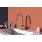 Ideal Standard Gusto - Mitigeur d'évier avec bec extractible, Sunset Rose BD414J4