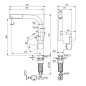 Ideal Standard Gusto - Mitigeur d'évier avec douchette extractible, or brossé BD420A2
