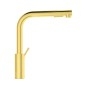 Ideal Standard Gusto - Mitigeur d'évier avec douchette extractible, or brossé BD420A2
