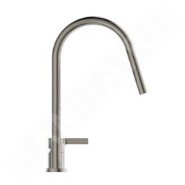 Ideal Standard Gusto - Mitigeur d'évier, installation à 2 trous, acier BD422GN