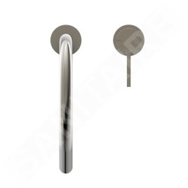 Ideal Standard Gusto - Mitigeur d'évier, installation à 2 trous, acier BD422GN