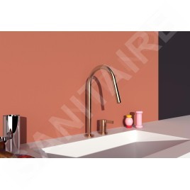 Ideal Standard Gusto - Mitigeur d’évier, installation à 2 trous, Sunset Rose BD422J4
