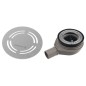 Polysan Flexia - Siphon de receveur Geberit, diamètre 90 mm, DN40, cache bonde ronde en inox 17761