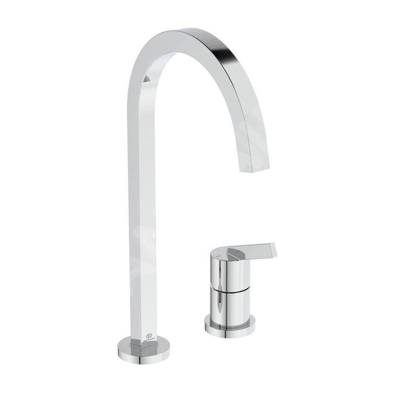 Ideal Standard Gusto - Mitigeur d'évier, installation à 2 trous, chrome BD423AA
