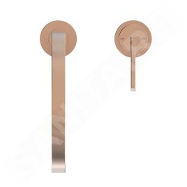Ideal Standard Gusto - Mitigeur d’évier, installation à 2 trous, Sunset Rose BD423J4