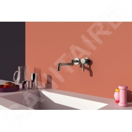 Ideal Standard Gusto - Mitigeur d´évier encastrable, installation à 2 trous, installation à 2 trous, gris magnétique BD426A5