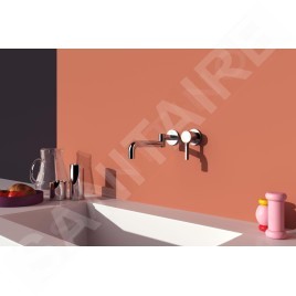 Ideal Standard Gusto - Mitigeur d´évier encastrable, installation à 2 trous, chrome BD426AA