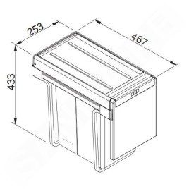 Franke Cube - Sorter Cube 30 134.0039.553