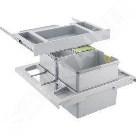 Franke Trolley Vario - Poubelle encastrée 134.0066.057