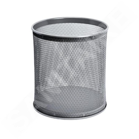 Sanela Paniers métalliques - Poubelle, 21 l, noire SLZN 97E