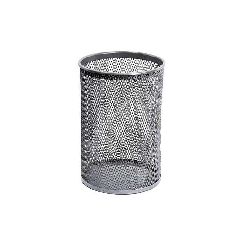 Sanela Paniers métalliques - Poubelle, 13 l, grise SLZN 96B