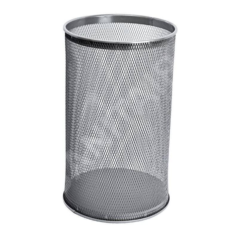 Sanela Paniers métalliques - Poubelle, 32 l, grise SLZN 98B