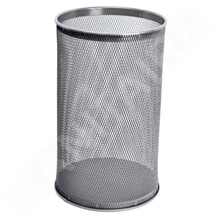 Sanela Paniers métalliques - Poubelle, 32 l, grise SLZN 98B