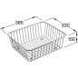 Villeroy & Boch Accessoires - Panier en fil de fer 385x330x150 mm, inox brossé 834100K1