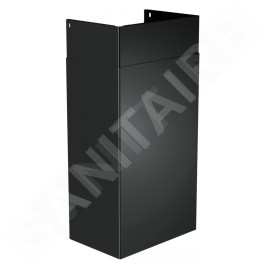 Franke Accessoires - Cheminée télescopique pour hottes de cuisine, noire 112.0285.288