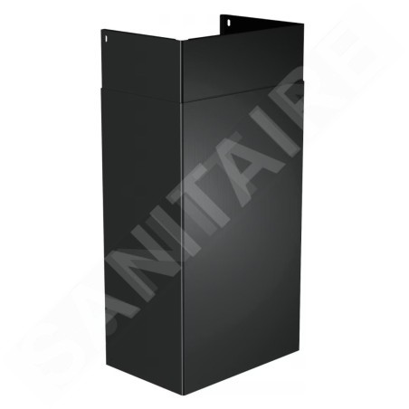Franke Accessoires - Cheminée télescopique pour hottes de cuisine, noire 112.0285.288