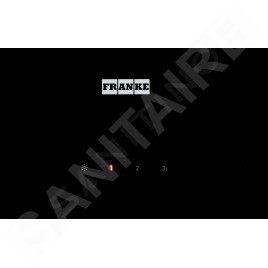 Franke Smart - Hotte aspirante FSMA 805 BK, largeur 80 cm, verre noir 110.0377.735