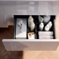 Geberit Xeno 2 - Casier de rangement 373x98 mm, gris 500.527.00.1