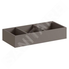 Geberit Xeno 2 - Casier de rangement 323x62 mm, gris 500.526.00.1