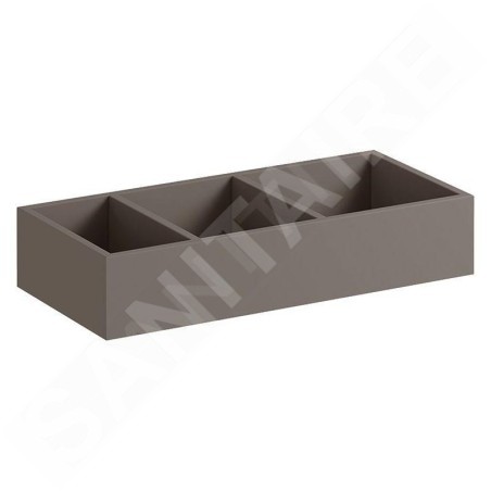 Geberit Xeno 2 - Casier de rangement 323x62 mm, gris 500.526.00.1