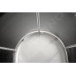 Polysan Lucis Line - Cabine de douche demi-circulaire, 900 x 900 mm, verre clair DL3615