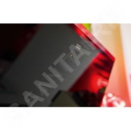Franke Smart - Hotte FPJ 705 V BK/SS, largeur 70 cm, verre noir/acier inoxydable 330.0528.069