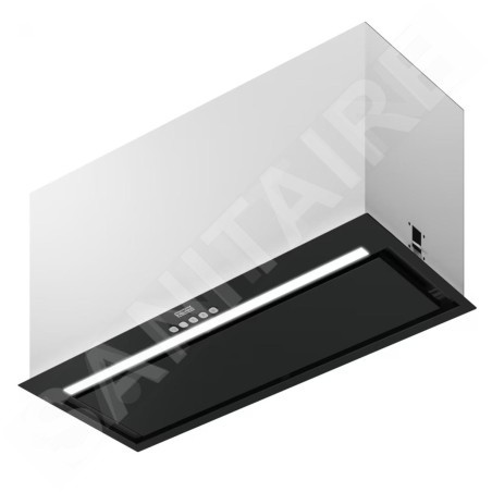 Franke Maris - Hotte encastrable FBFE BK MATT A70, largeur 70 cm, noir mat 305.0665.365
