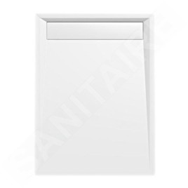 Polysan Receveurs de douche - Receveur de douche VARESA avec cache siphon, 1200x900 mm, blanc 71603