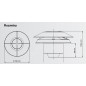 Zehnder Unity - Ventilateur mural et de plafond SMART HT de 100 mm à volume constant pour un fonctionnement continu ZCV2 Zehnder Unity - Ventilateur mural et de plafond SMART HT de 100 mm à volume constant pour un fonctionnement continu ZCV2