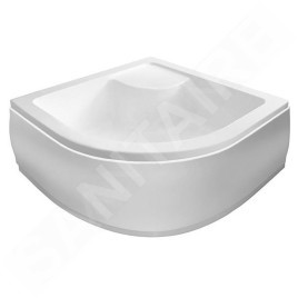 Aqualine Receveurs - Receveur de douche 800x800x280 mm, avec pieds, R550, blanc C83