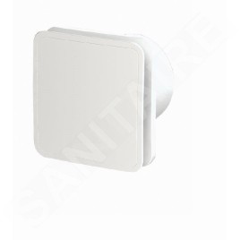Zehnder Samika - Ventilateur mural, de plafond et de fenêtre 100 mm avec fonction HumidiSmart et TimerSmart ZLE100HT
