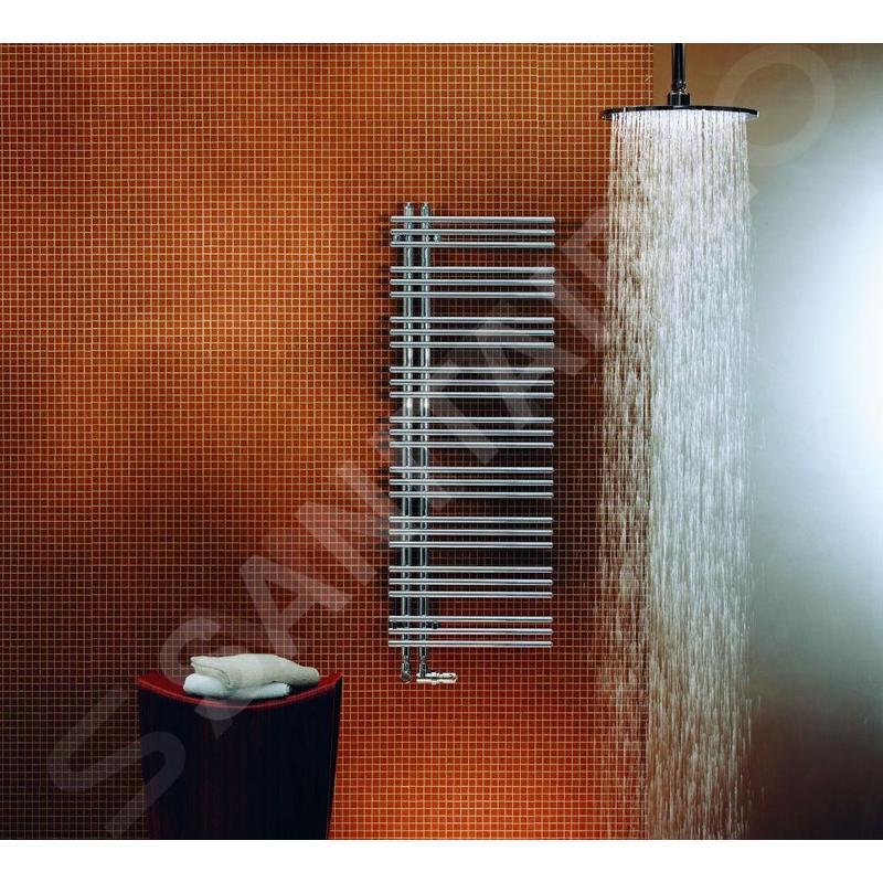 Zehnder Yucca Asym - Radiateur de salle de bains 1304 x 578 mm, droit, simple rangée, chromé YAC-130-060 Zehnder Yucca Asym - Radiateur de salle de bains 1304 x 578 mm, droit, simple rangée, chromé YAC-130-060