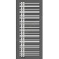 Zehnder Yucca Asym - Radiateur de salle de bains 1304 x 578 mm, droit, simple rangée, chromé YAC-130-060 Zehnder Yucca Asym - Radiateur de salle de bains 1304 x 578 mm, droit, simple rangée, chromé YAC-130-060
