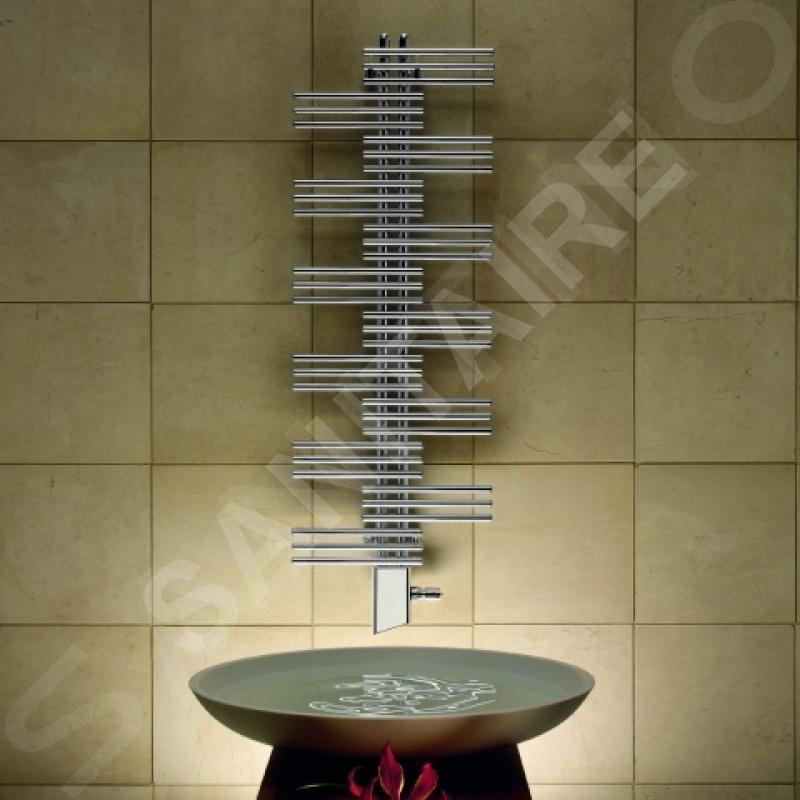 Zehnder Yucca - Radiateur de salle de bains 1772x600 mm, raccordement central 50 mm, une rangée, chromé YSC-180-060 Zehnder Yucca - Radiateur de salle de bains 1772x600 mm, raccordement central 50 mm, une rangée, chromé YSC-180-060