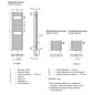 Zehnder Metropolitan Spa - Radiateur de salle de bains 1225 x 400 mm, droit, raccordement central 50 mm, laqué blanc MET-120-040 Zehnder Metropolitan Spa - Radiateur de salle de bains 1225 x 400 mm, droit, raccordement central 50 mm, laqué blanc MET-120-040