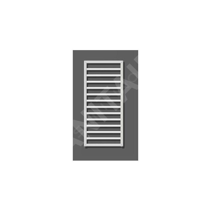 Zehnder Subway - Radiateur de salle de bains 613 x 450 mm, droit, raccord central 50 mm, laque blanche SUB-060-045 Zehnder Subway - Radiateur de salle de bains 613 x 450 mm, droit, raccord central 50 mm, laque blanche SUB-060-045