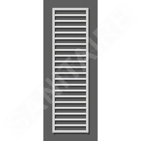 Zehnder Subway - Radiateur de salle de bains 1549 x 450 mm, droit, raccord central 50 mm, chromé SUBC-150-045